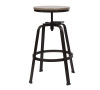 Mullings Adjustable Height Bar Stool