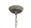 1 -Light Inverted Mini Pendant--Distressed Metal Finish