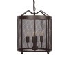 4-light Iron Pendant