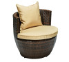 Perry 3 Piece All-Weather Wicker Patio Conversation Set