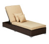 Lantis 3 Piece All-Weather Wicker Pool Side Lounge Set