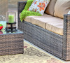 Caribe 4 Piece All-Weather Wicker Patio Seating Set