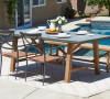 Amalfi 4 Piece Outdoor Dining Set with Cement Tabletop