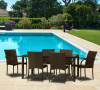 Toria 7 Piece All-Weather Wicker Dining Set